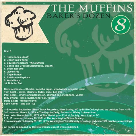 Baker's Dozen 8 [1979-1981] | The Muffins | Cuneiform Records