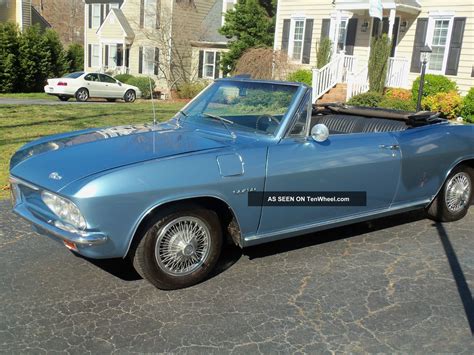 1965 Chevy Corvair Monza Convertible. . Condition