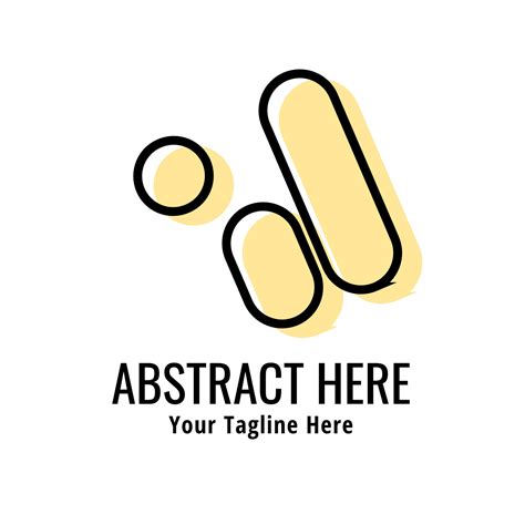 Abstract logo template. Minimalist logo design. Creative logos. 5390188 Vector Art at Vecteezy