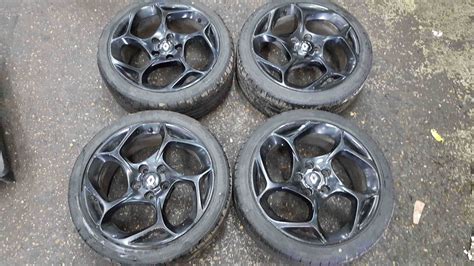 Renault Megane MK3 GT 20082014 Alloy Wheels Set X4 18inch Black 403006010R - Store - Renault ...