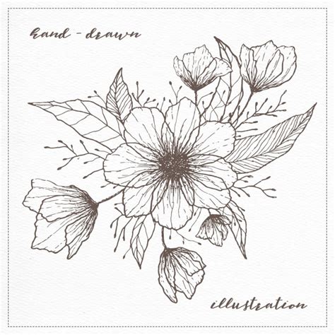 Flower Garland Drawing at GetDrawings | Free download