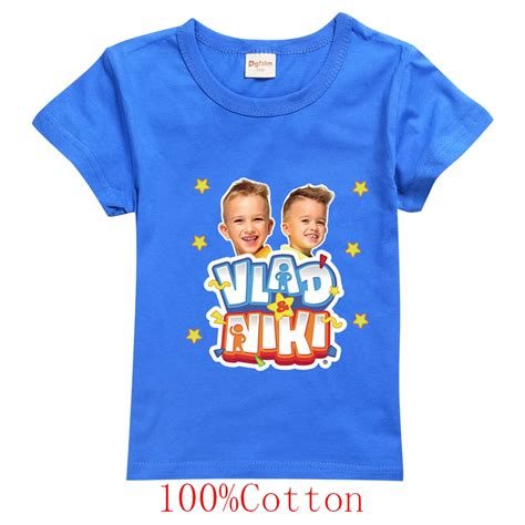 Vlad Niki Clothes | Vlad Niki Shirts | Cotton Clothing | Girls Clothing | Cotton Shirt - T ...