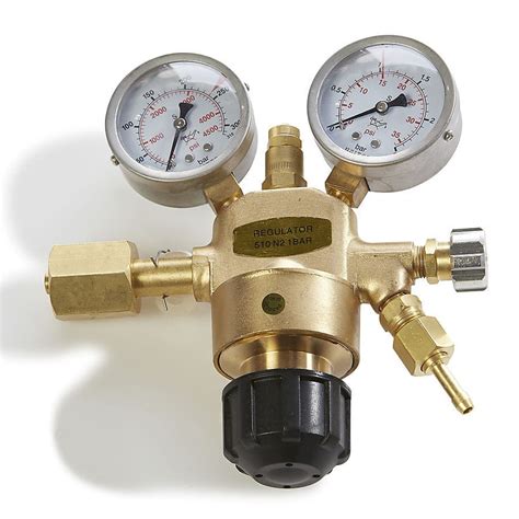 Gas pressure regulator - 510 N2 - Wilhelmsen - for nitrogen / membrane / single-stage