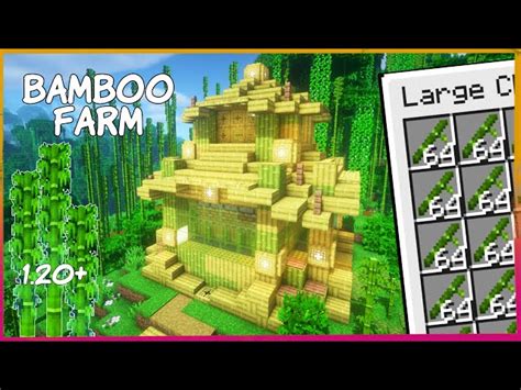 Bamboo Farm Guide 1.20 Minecraft Map