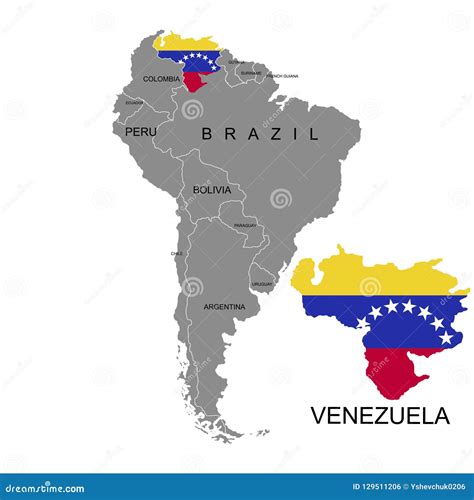 Venezuela South America Map | Cities And Towns Map