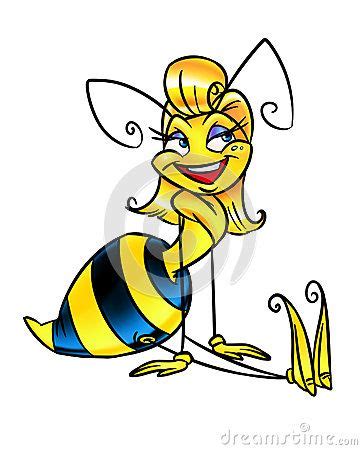 Cartoon Girl Bee