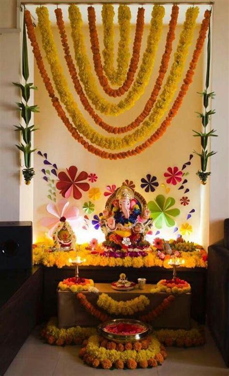 27 Best Trending Ganesh Chaturthi Decoration Ideas for home