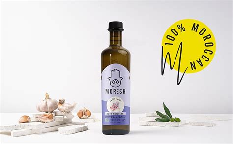 Amazon.com : Moresh Garlic Flavored Moroccan Extra Virgin Olive Oil ...
