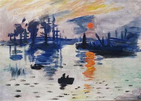 Sunrise - Claude Monet by puh-gly on DeviantArt