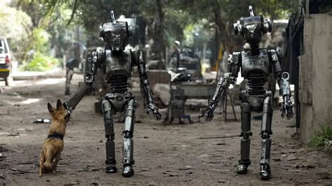 film still from the movie chappie of the robot chappie | Stable Diffusion