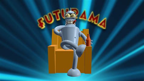 futurama bender bending rodriguez box fan art 3D Print Models in Monsters & Creatures 3DExport