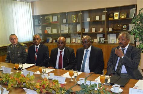 Eritrean delegation in a visit to the Ministry of Defence | Ministry of ...