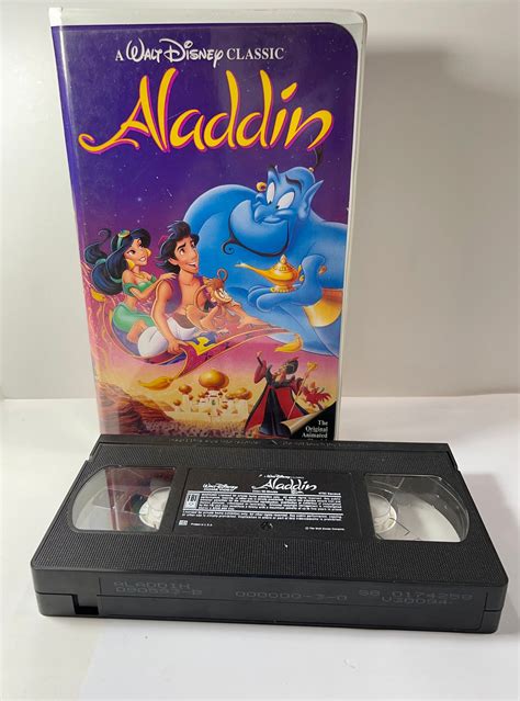 Disneys Aladdin on VHS | Etsy