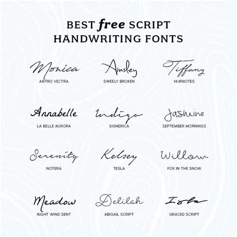 best handwriting fonts - Google Search | Handwriting fonts, Free script fonts, Free fonts ...