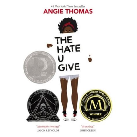 The Hate U Give By Angie Thomas (Hardcover) : Target