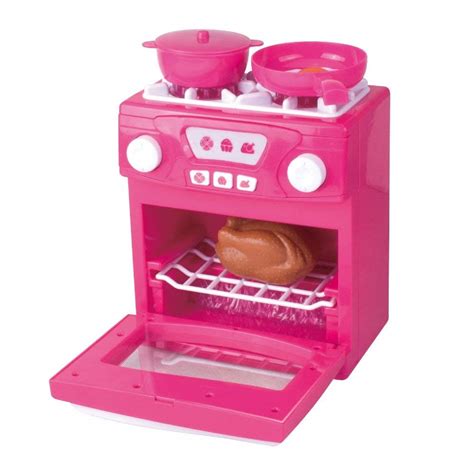 Girls Modern Electronic Toy Stove Playset Cooker Oven for Kids Using with Dolls,