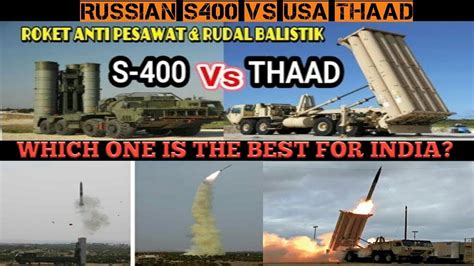 RUSSIAN S 400 VS USA'S THAAD AIR MISSILE DEFENCE SYSTEM. S400 MISSILE ...