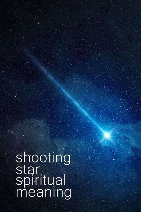 Shooting star spiritual meaning – Artofit