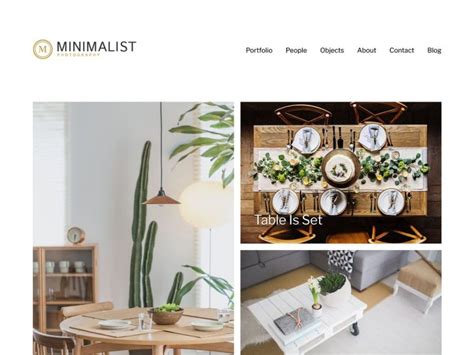 Download Free Minimalist Portfolio WordPress theme - JustFreeWPThemes