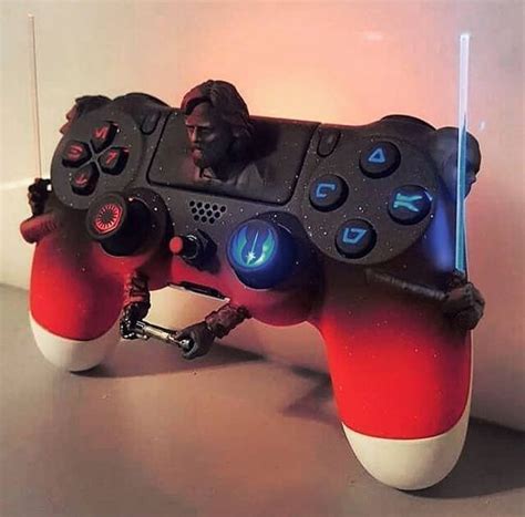 A Star Wars themed custom PS4 controller. Very elaborate and sick design! XQgaming Want to be ...