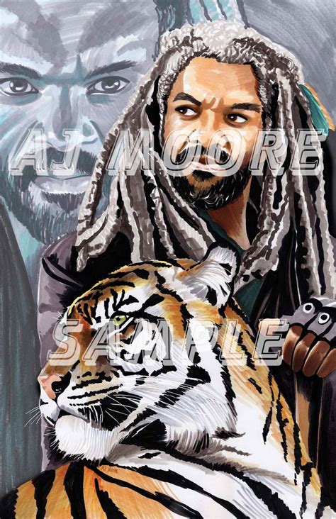 TWD King Ezekiel by ArtistAJMoore by GudFit on DeviantArt