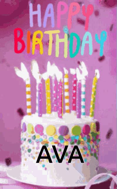 Ava Birthday GIF - Ava Birthday - Discover & Share GIFs