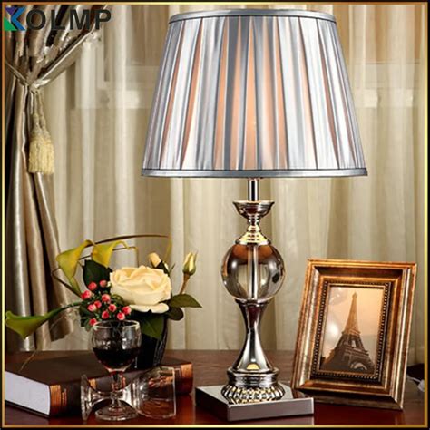 Modern lamparas de mesa Europe crystal lamps bedside lamp bedroom ...