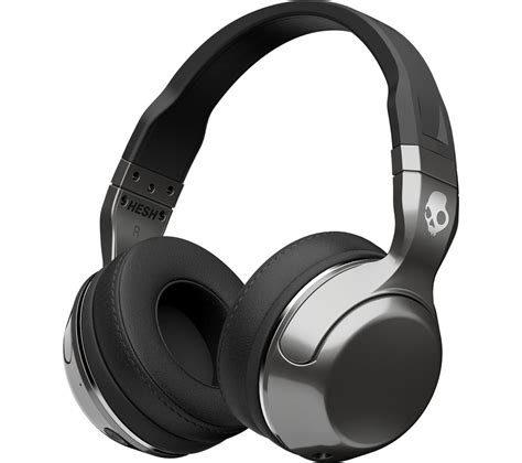 Buy SKULLCANDY Hesh 2.0 Wireless Bluetooth Headphones - Silver & Black | Free Delivery | Currys