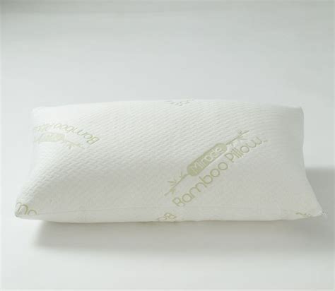 Plush Cooling Pillow | Bamboo pillow, Bed pillows, Foam pillows