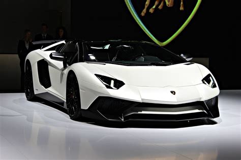 2016, Aventador, White, Lamborghini, Lp750 4, Roadster, Supercar, Superveloce Wallpapers HD ...