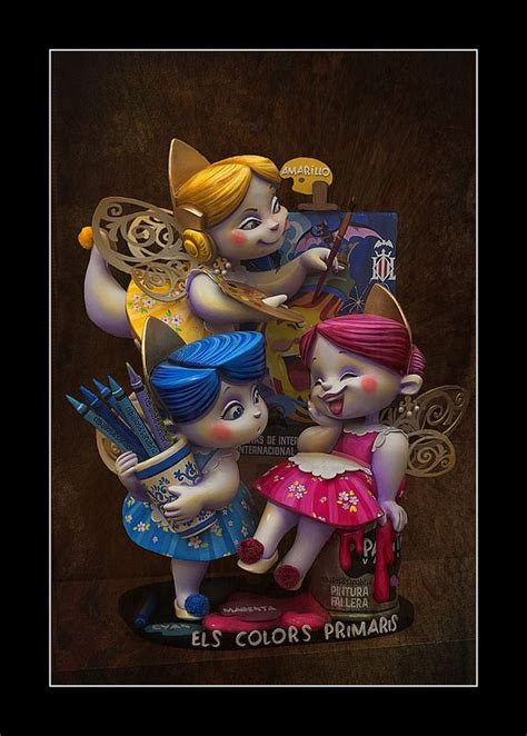 Los colores primarios (Ninots infantiles Fallas 2.015) | Art dolls, Festivals around the world ...