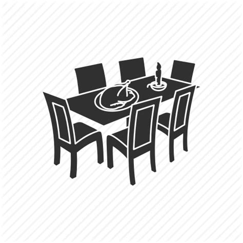 Dinner Table Icon at GetDrawings | Free download