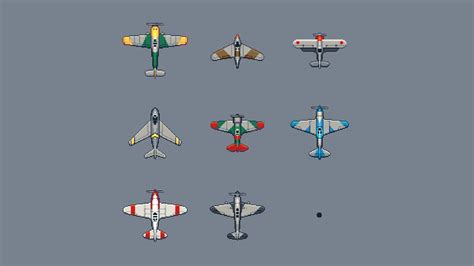 Pixel Art Planes Pack by MedievalMore