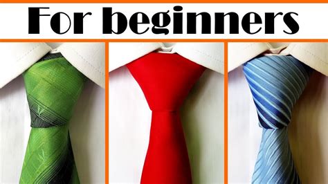 How to tie a tie - 3 simple Necktie knots easy to tie | วิธีใส่เนคไท - STC EDU