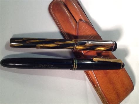 2 vintage fountain pens - Catawiki