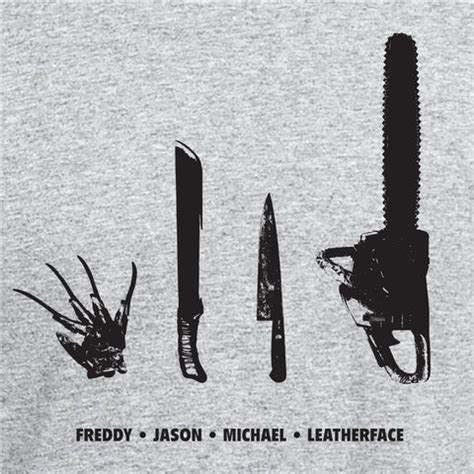 Horror Movie Villains Weapons – Hot Press Apparel