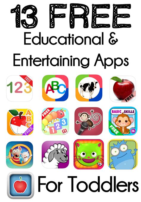 13 Best Free Educational And Entertaining Apps For Toddlers - Extreme Couponing Mom