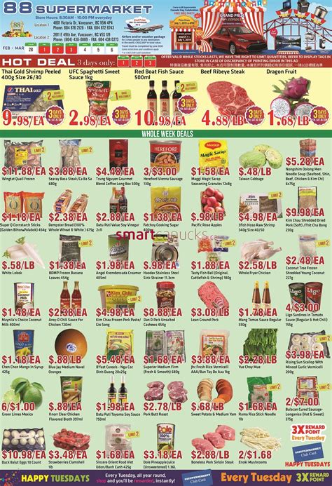 88 Supermarket Flyer February 28 to March 6