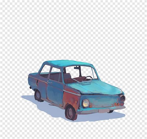 Old Junky Car Clipart