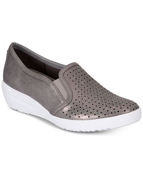 Anne Klein Sport Yvanna Wedge Sneakers - Macy's