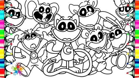 Smiling Critters New Coloring Pages / Coloring Poppy Playtime Chapter 3 ...