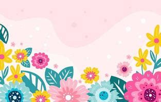 Flower Background Vector Art, Icons, and Graphics for Free Download