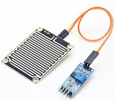 LM393 Rain Sensor Module / Water Drop Detection Sensor | Majju PK