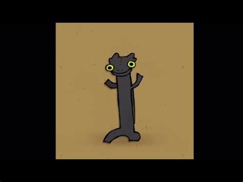 Toothless dancing meme - YouTube