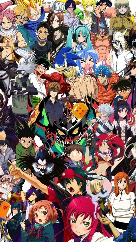 47+ All Anime Characters Wallpaper Phone