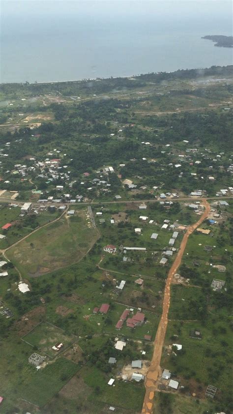 View of Libreville, Gabon, from a plane | Gabon, Travel, Natural landmarks