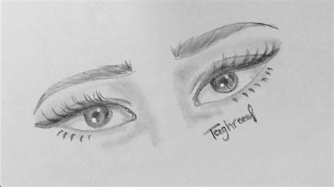 How To Draw Cute Eyes For Beginners - Howto Techno