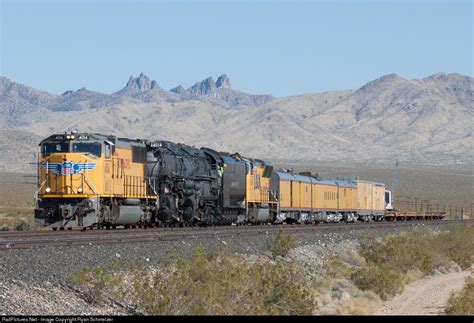 RailPictures.Net Photo: UP 4014 Union Pacific EMD SD70M at Nipton, California by Ryan Schmelz ...