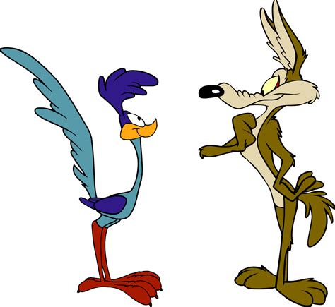 Wile E. Coyote and the Road Runner Looney Tunes Cartoon - runner png download - 1182*1085 - Free ...