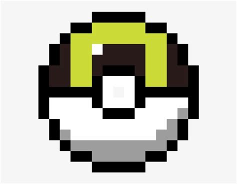 Ultra Ball - Pixel Art Smiley Transparent PNG - 1184x1184 - Free ...